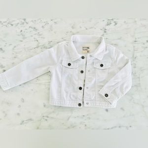 Timeless, White Denim Jacket